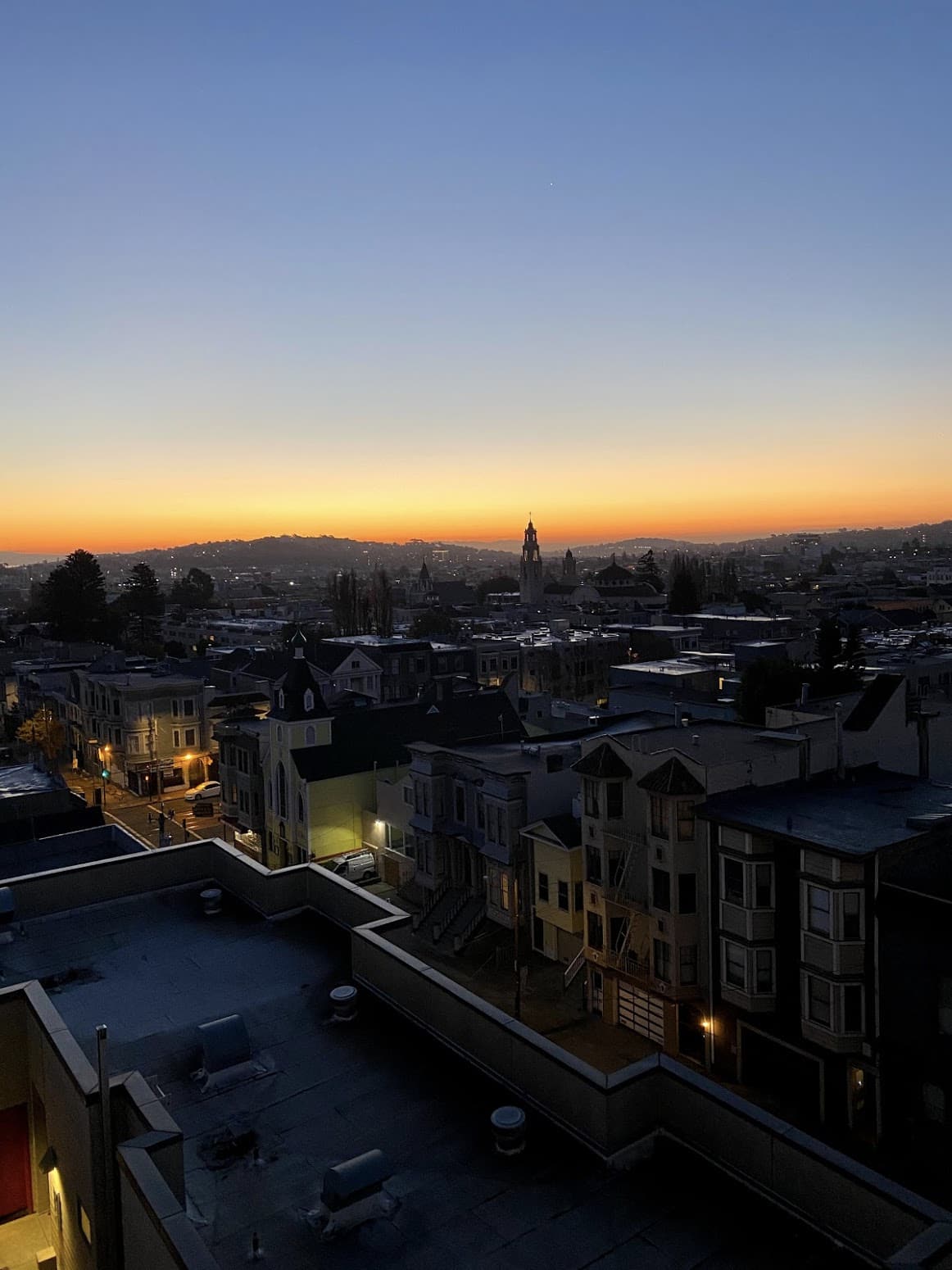 sunrise from my balcony