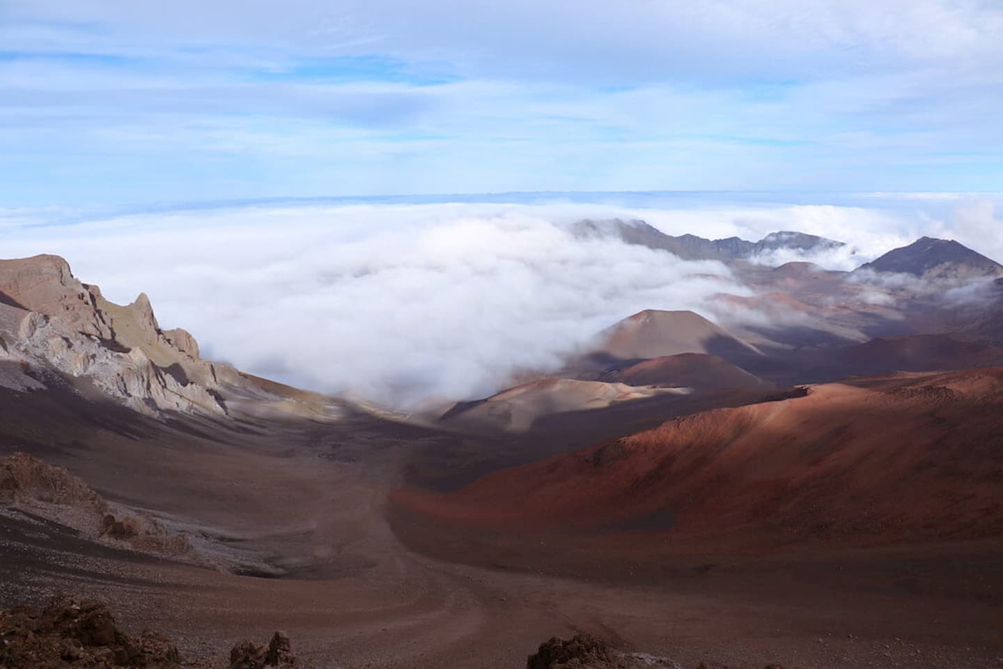 Haleakala summit, Maui, HI. 10,023ft above sea-level — Shot with Canon 7D Mark II.